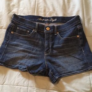 American Eagle High-waisted Jean Shorts (size 10)